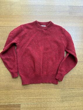 Vintage LL Bean Freeport, Maine Made in USA Wool Sweater